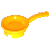 Lego pánev, světle oranžová (93082a BRIGHT LIGHT ORANGE)